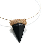 Sheila Westera One-off jewel Jewelry Black stone treasure Pointed agate